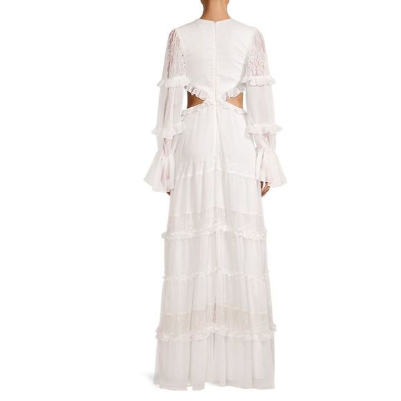 PatBO Lace-Trim Maxi Dress - Picture 4 of 9